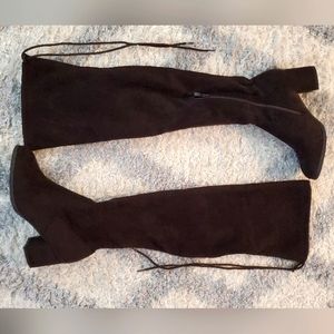 Over The Knee Suede Boots